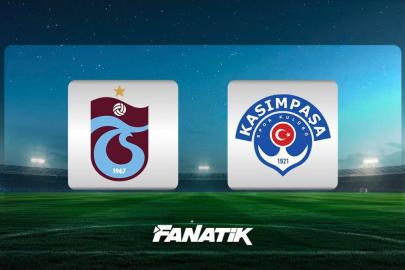 CANLI | Trabzonspor - Kasımpaşa maçı Canlı Anlatım - TS - Kasımpaşa maçı kadrosu, skoru ve istatistikleri