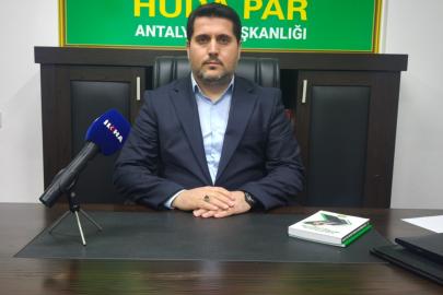 Durmaz: Antalya’da artan şiddet olayları toplumun manevi değerlerinden uzaklaşmasının sonucudur