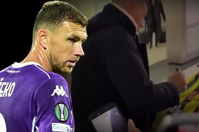 Edin Dzeko'dan Fenerbahçe hamlesi! Taraftarı kırmadı, formayı imzaladı