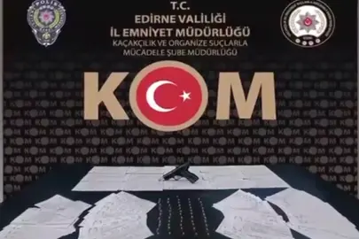 Edirne'de tefecilik operasyonu: 2 tutuklama!