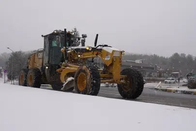Gaziantep kar yağışına yönelik tüm aşamalarda sahada