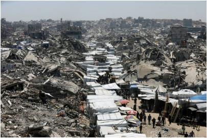 HAMAS: İşgal rejiminin Gazze’yi yerle bir etmekle övünmesi soykırımın açıkça itirafı