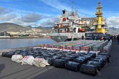 İspanya, tarihinin en büyük kokain miktarını ele geçirdi