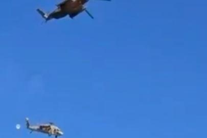 İsrail ordusuna ait helikopter yere çakıldı