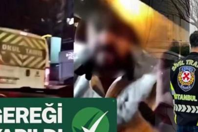 İstanbul'da Kafasıyla Araç Camını Kırarak Sürücüye Saldıran Kişi Yakalandı