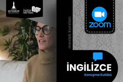 İzmir Meslek Fabrikası’ndan çevrim içi İngilizce Konuşma Kulübü