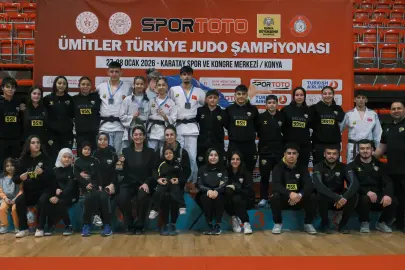 Konya’nın judocuları Türkiye ikinciliğini kazandı