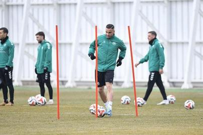 Konyaspor'da Beşiktaş maçı hazırlıkları sürdü