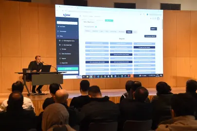 KOSKİ'nin yerli yazılımı için hizmet içi eğitim