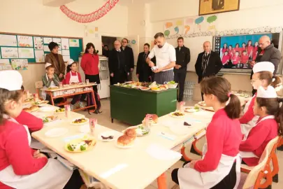 Marmarabirlik’ten çocuklara zeytinli lezzet atölyesi