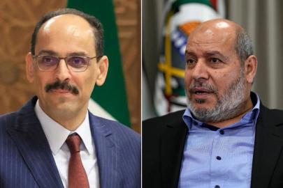 MİT Başkanı Kalın HAMAS müzakere heyeti ile görüştü