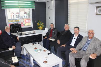 ÖĞ-DER Mersin Şubesi’nden HÜDA PAR Mersin İl Başkanlığı’na ziyaret