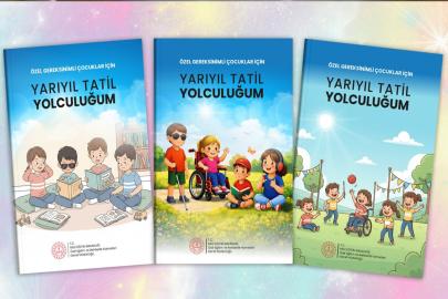 Özel eğitim öğrencileri için yarıyıl tatili etkinlik kitabı hazırlandı