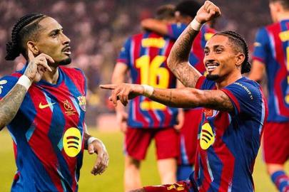 (ÖZET) İspanya Süper Kupası Barcelona'nın! El Clasico'da Raphinha şov... Barça - Real Madrid maç sonucu (3-2)