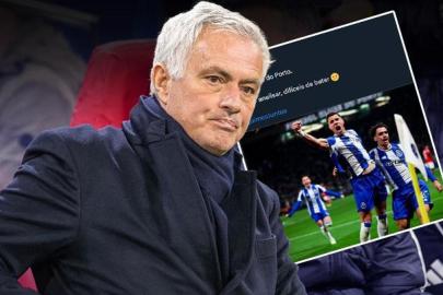 Porto'dan Mourinho'ya sosyal medya göndermesi! Benfica, Dragao'dan çıkamadı