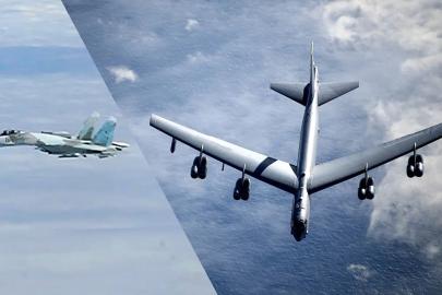 Rus bombardıman uçakları Baltık Denizi üzerinde uçtu