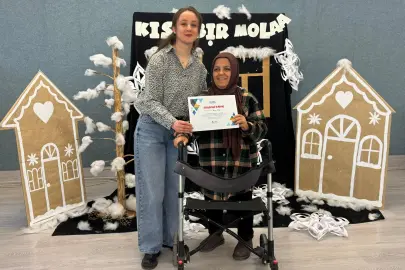 Sakarya'da Engelsiz Hobi Atölyelerinde karne sevinci