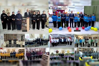 Şanlıurfa dahil 50’nci yıl kütüphanelerinin toplu açılışı yapıldı