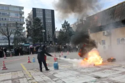 SHGM'de yangınla mücadele tatbikatı