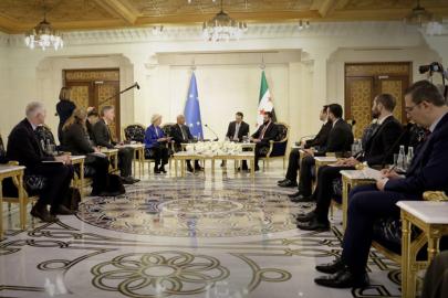 Suriye Cumhurbaşkanı Şara, AB yetkilileriyle görüştü