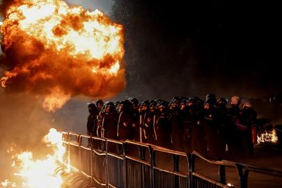 Tiran’da hükümet karşıtı protestoda çatışmalar çıktı