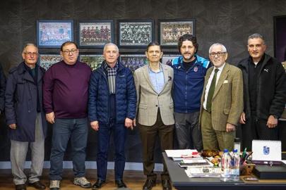 Trabzonspor'da Divan Kurulu'ndan Fatih Tekke'ye ziyaret