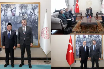 Üç ülkenin Ankara büyükelçileri MEB'de