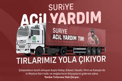 Umut Kervanı: Suriye'ye acil yardım tır'larımız yola çıkıyor