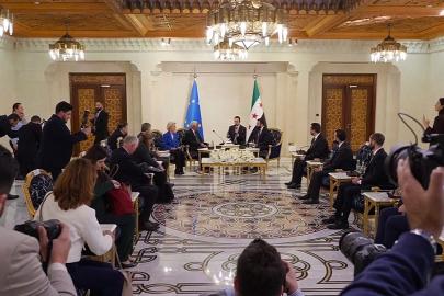 Von der Leyen, Şam'da: AB'den Suriye’ye 'yeniden inşa' desteği