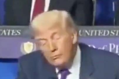 ABD Başkanı Trump, Gazze Barış Kurulu toplantısında uyuyakaldı