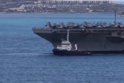 ABD'ye ait USS Gerald R. Ford uçak gemisinde tuvalet krizi