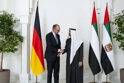 Almanya Başbakanı Merz ile BAE Devlet Başkanı Al Nahyan görüştü