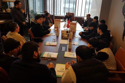Avrupalı gençler İstanbul’da HAKSİAD’ı ziyaret etti
