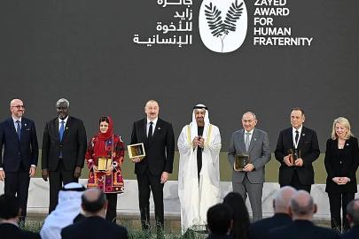 Azerbaycan-Ermenistan arasında sağlanan barış anlaşması ödüllendirildi