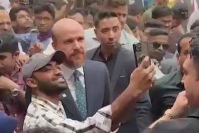 Bangladeş’te Bilal Erdoğan'a yoğun ilgi