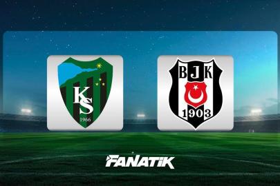 CANLI | Kocaelispor - Beşiktaş maçı Canlı Anlatım - KOCAELİ BJK maçı kadroları, skoru ve istatistikleri