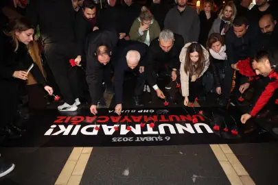 CHP Bursa’dan 6 Şubat anması