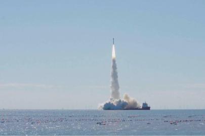 Çin, denizden 7 uydu fırlattı