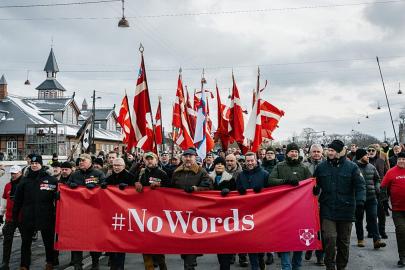 Danimarkalı gazilerden Trump'ın sözlerine tepki: Kopenhag'da sessiz yürüyüş