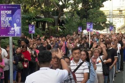 Filipinler'de Kül Çarşambası: Milyonlarca kişi Paskalya orucuna başladı