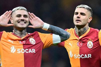 Galatasaray'ın yıldızı Mauro Icardi tarihe geçti! George Hagi'yi geride bıraktı