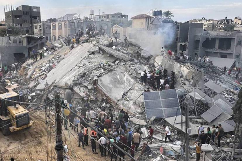 Gazze'de can kaybı 72 bin 72'ye yükseldi