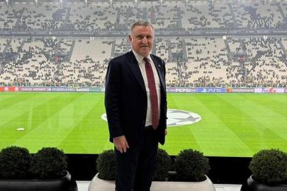 Gençlik ve Spor Bakanı Osman Aşkın Bak, Juventus-Galatasaray maçına gitti