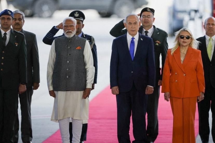 Hindistan Başbakanı Narendra Modi, İsrail'i ziyaret etti