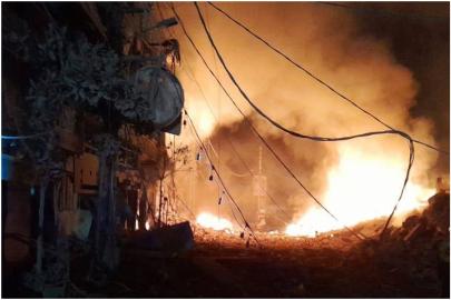 İşgal rejimi ateşkese rağmen yine Gazze’yi bombaladı