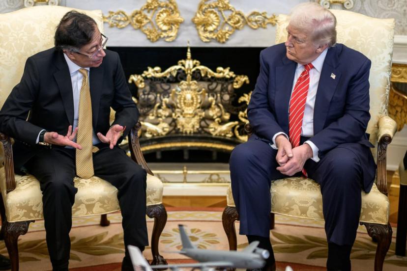 Kolombiya Devlet Başkanı Petro Beyaz Saray'da