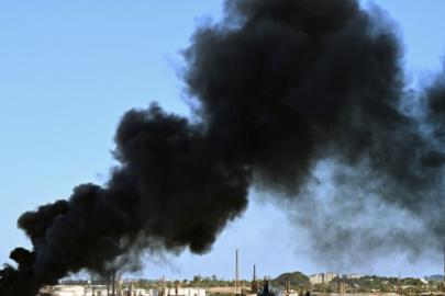 Küba’da petrol rafinerisinde yangın 