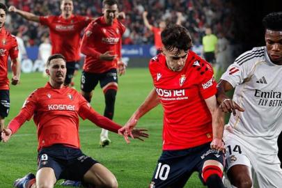 Real Madrid son dakikada yıkıldı! Osasuna - Real Madrid maçı sonucu: 2-1
