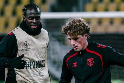 Samsunspor, Shkendija maçının hazırlıklarını tamamladı