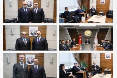 Sanayi ve Teknoloji Bakanlığında büyükelçilerle iş birliği görüşmesi